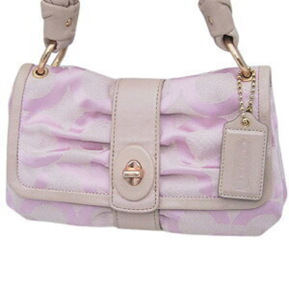 Coach Parker Op Art Soft Pink Handbag